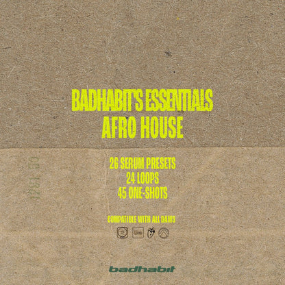 BADHABIT The Essentials - Afro House [Sample Pack + Serum Presets] - badhabit