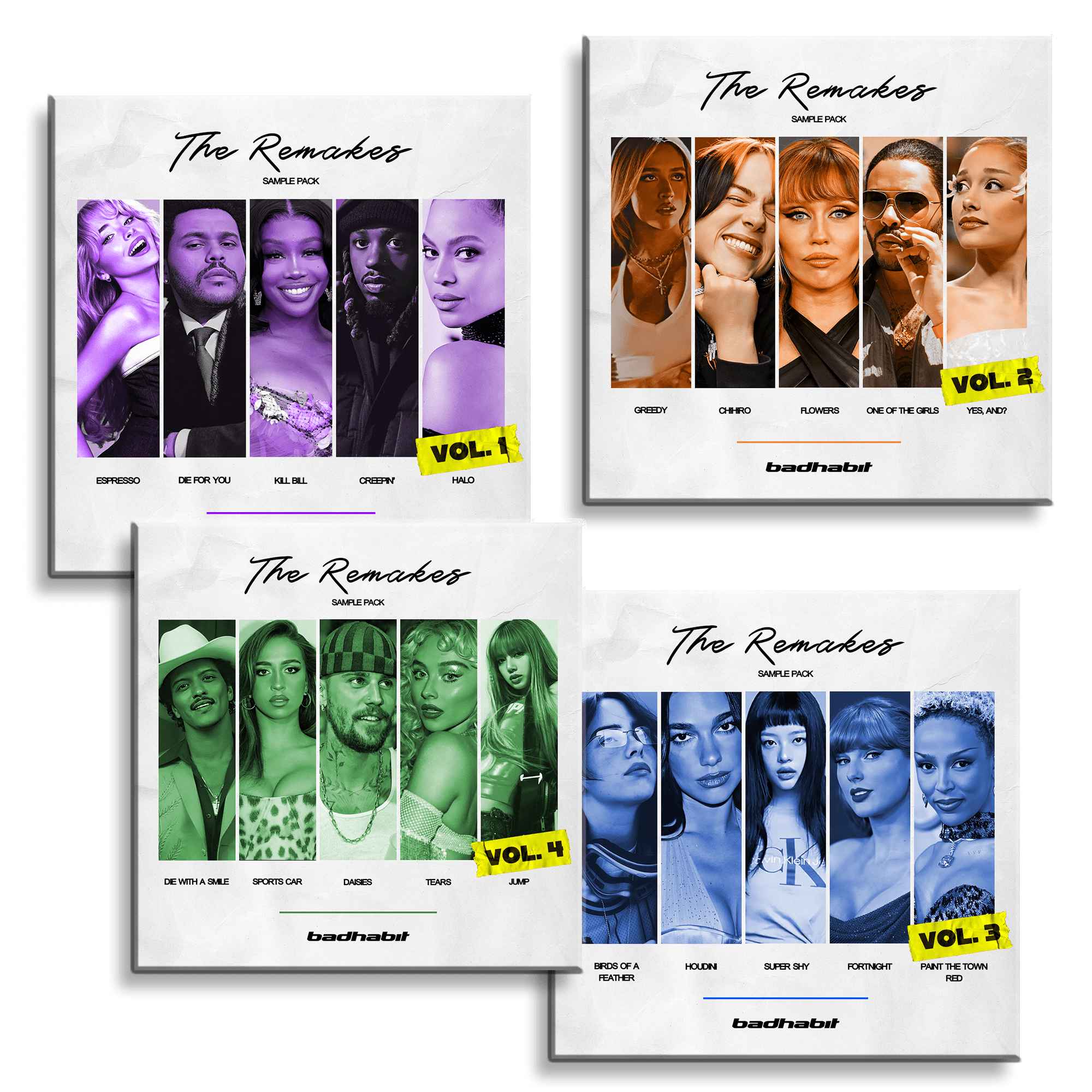 BADHABIT The Remakes [FULL BUNDLE] - SAMPLE PACK - badhabit
